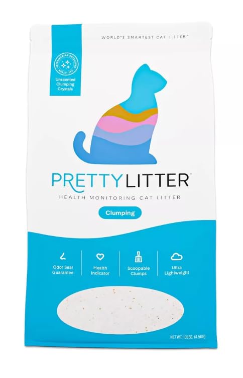 10 lb Unscented Silica Gel Cat Litter F3494