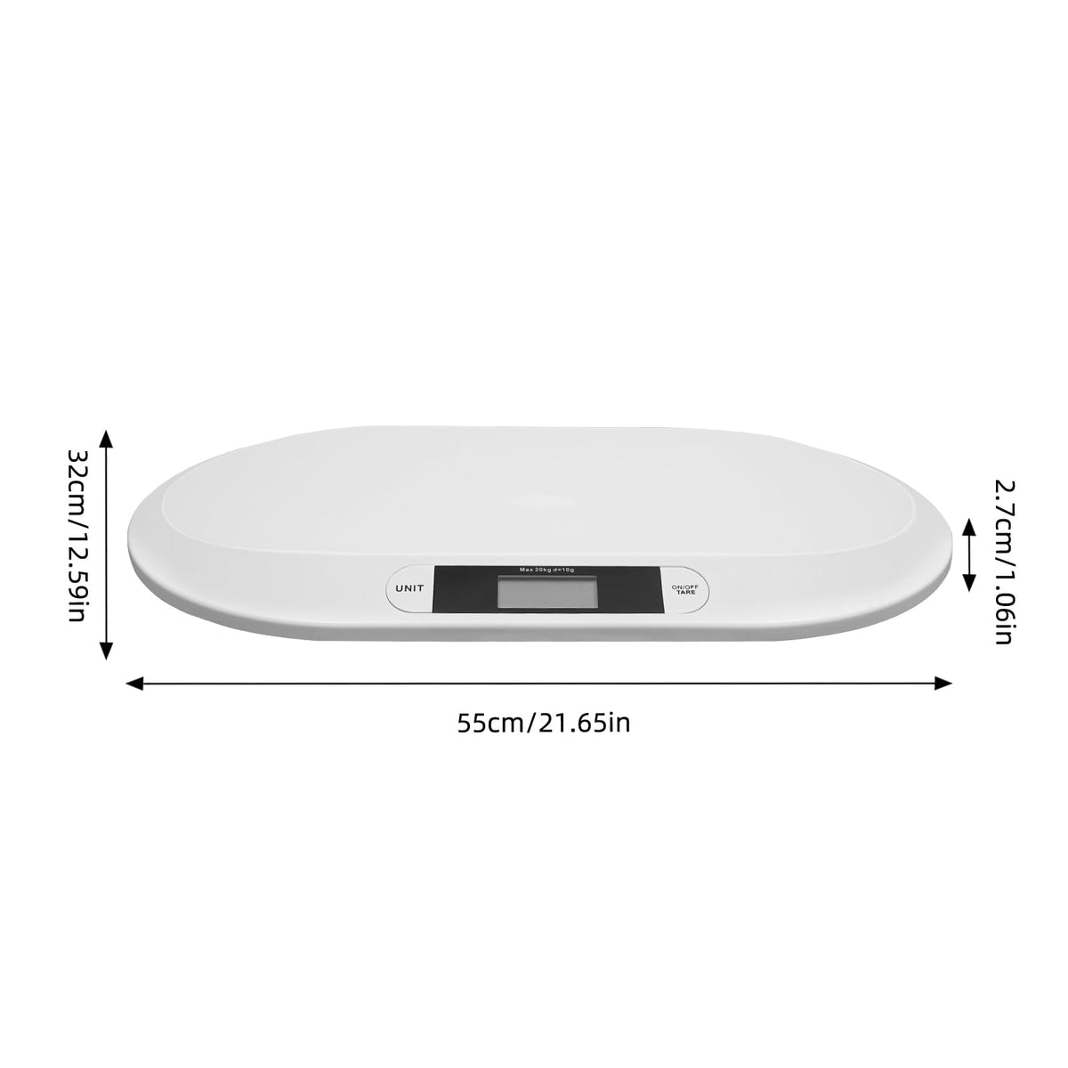 Digital Infant Scale 20kg/44lb LCD Display M132401