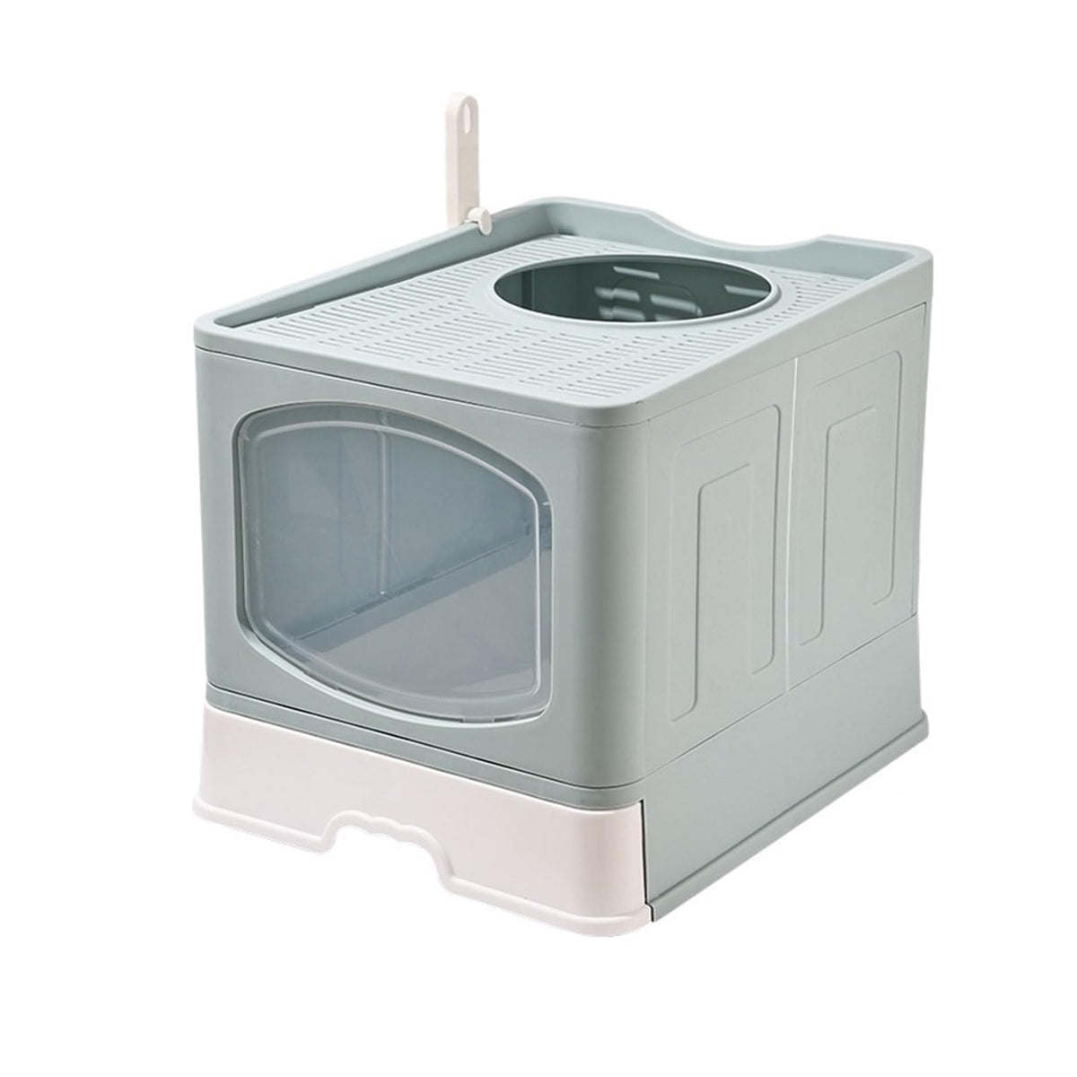Foldable Cat Litter Box with Lid B37937