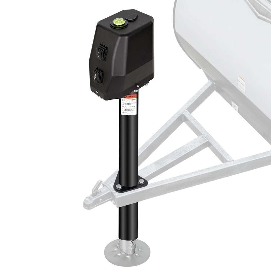 Waterproof Electric Trailer Jack with Built-in Spirit Level I6933