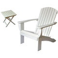 Cedar Adirondack Chair Set with Table U2945
