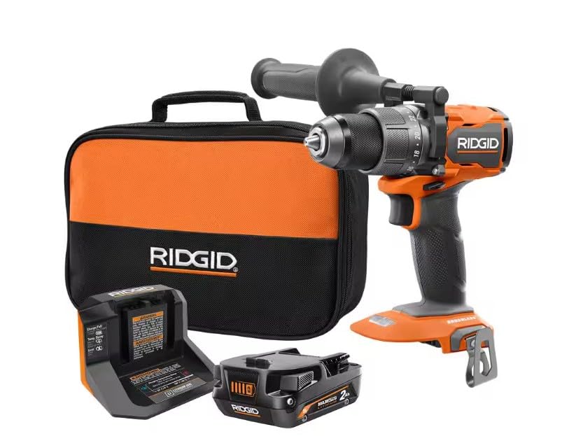 18V Brushless Cordless 1/2 in. Drill/Driver Kit with 2.0 Ah Battery and Charger F926846