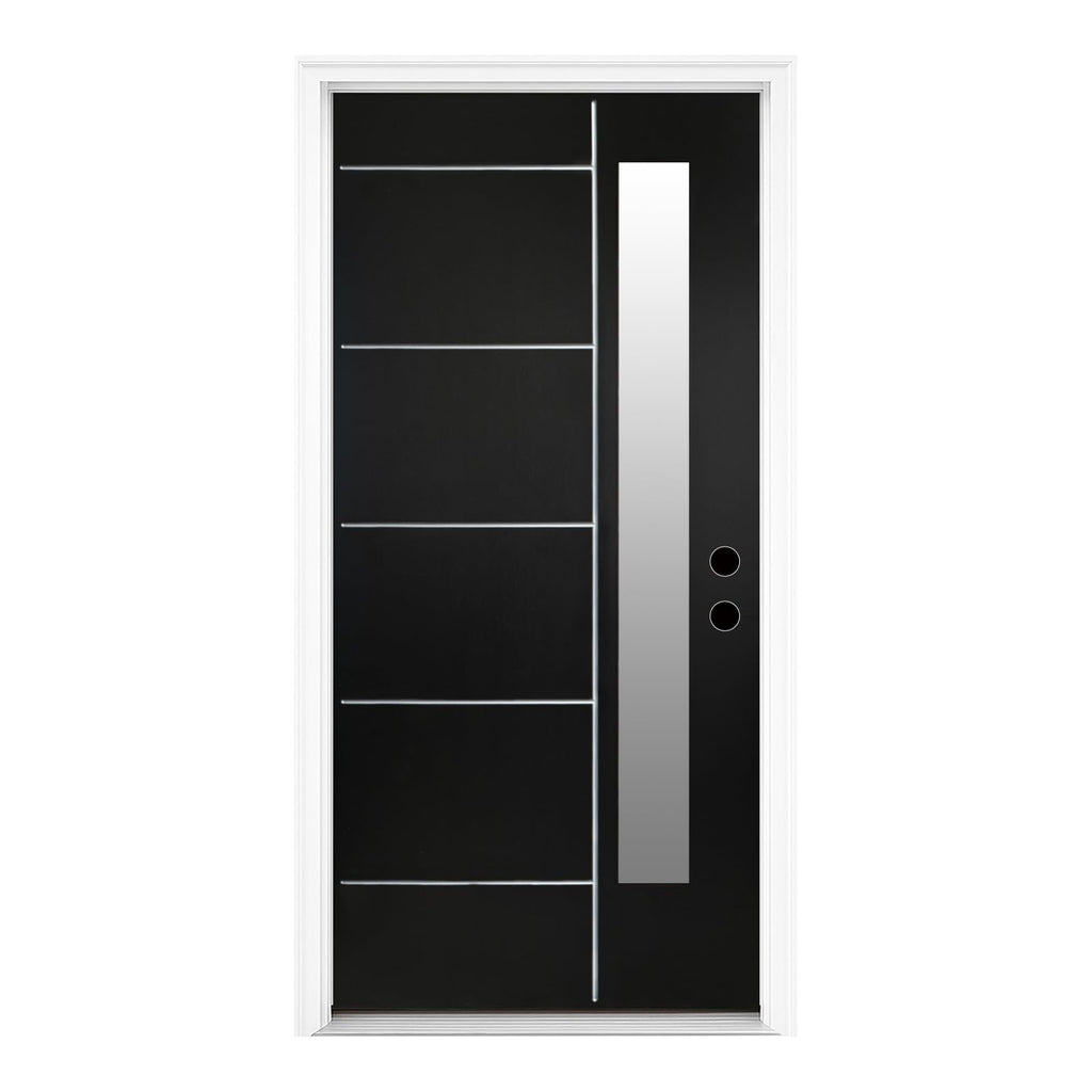 36"x 80" Fiberglass Entry Door with Brickmould T782660