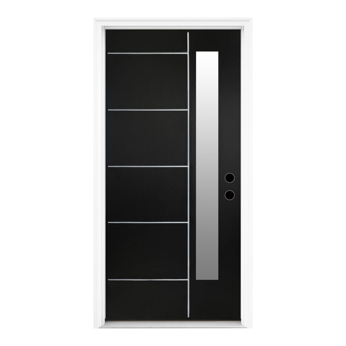36"x 80" Fiberglass Entry Door with Brickmould T782660