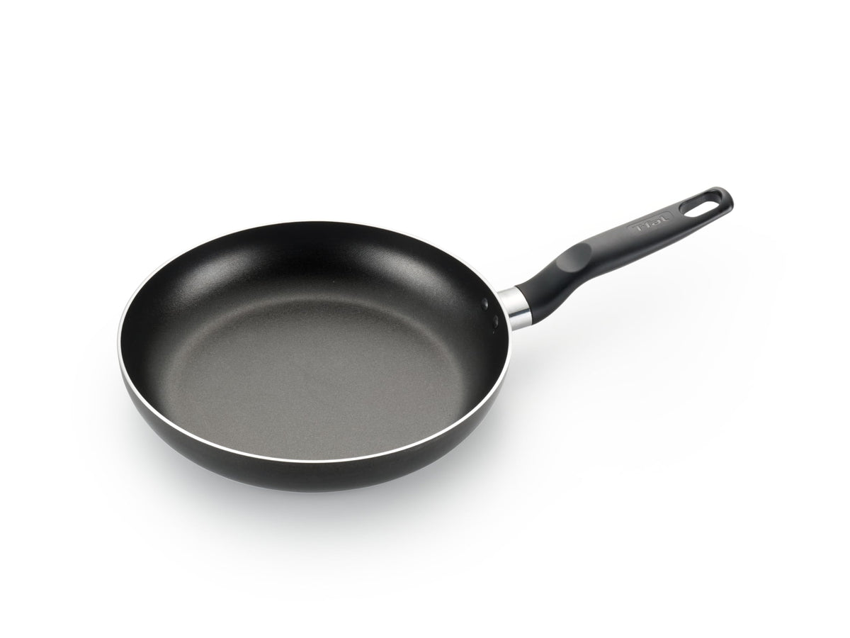 Nonstick Fry Pan Set 3 Piece, 8, 9.5, & 12 Inch, Dishwasher Safe, Black Y483836
