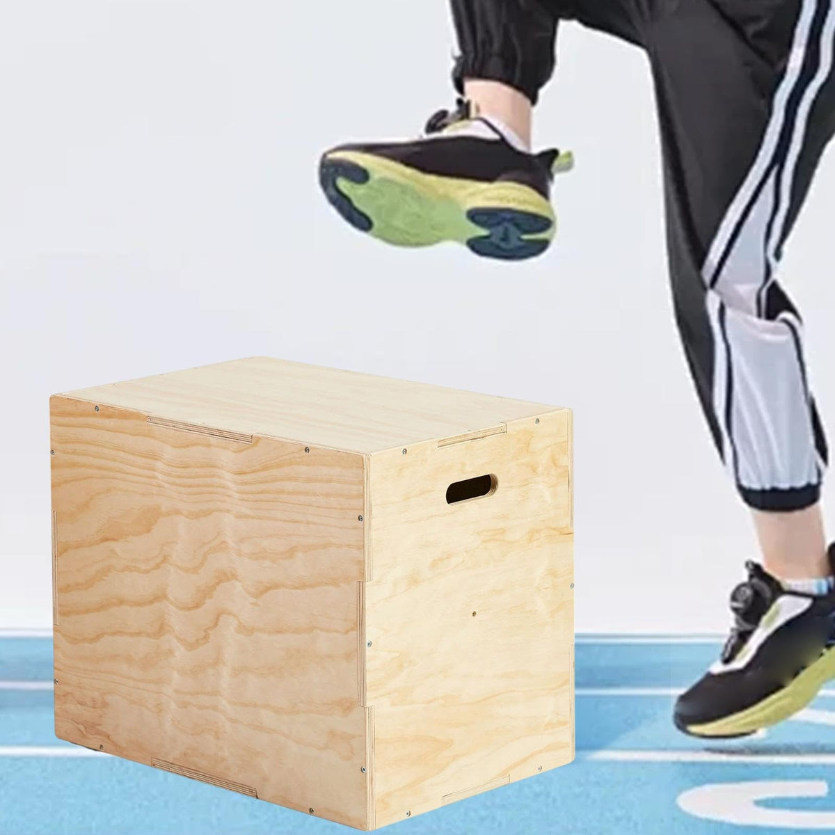 Wooden Plyo Box 3 in 1 M579785