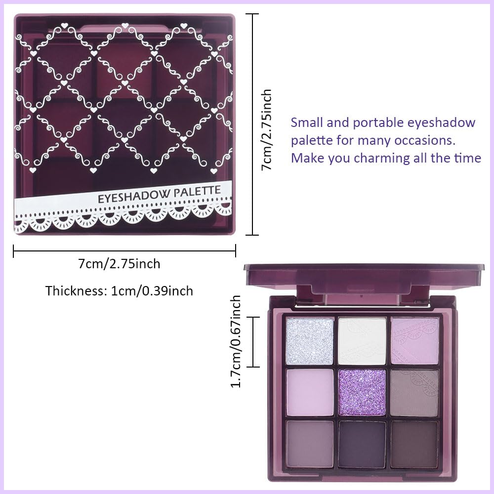 9 Colors Eye Shadow Palettes Makeup S392