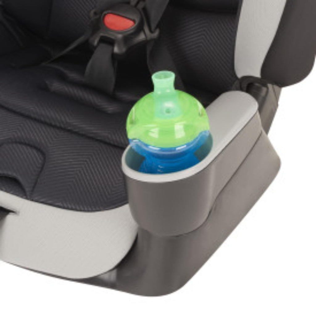High-Back Booster Car Seat with Harness, 22 to 110lbs, Granite Gray U949801