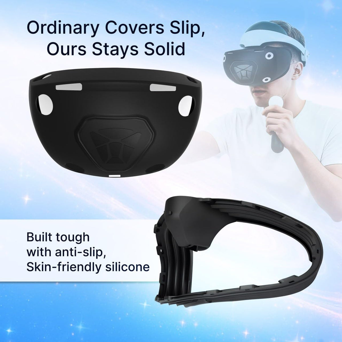 Protective Cover for Headset & Face Cushion Cover & Thumb Grips D114797
