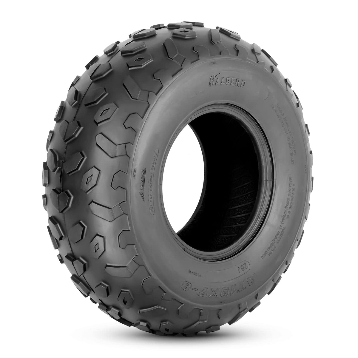 19x7-8 ATV UTV Tires Set of 2 Tubeless F11072