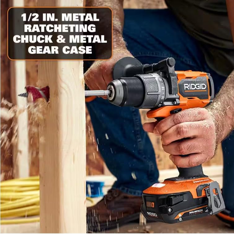 18V Brushless Cordless 1/2 in. Drill/Driver Kit with 2.0 Ah Battery and Charger F926846