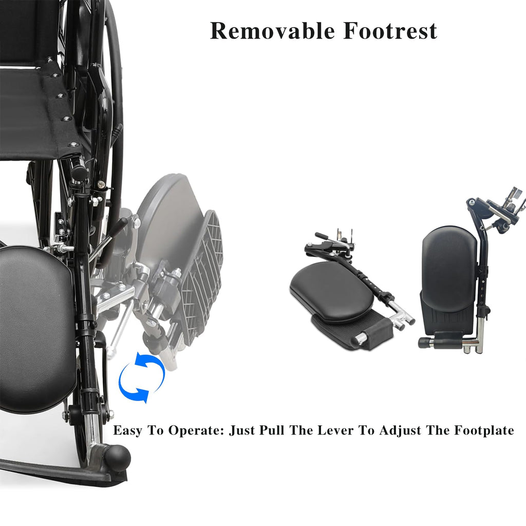Wheelchair Leg Rest Foot Rest 1 Pair B927467