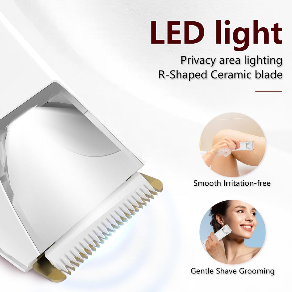 2-in-1 Waterproof Bikini Trimmer C439