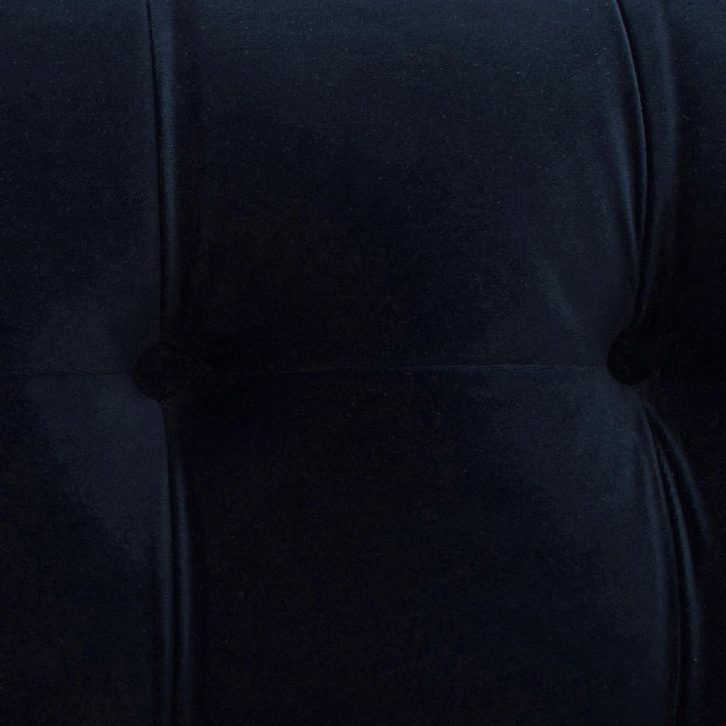 Dark Navy Blue Performance Velvet Tufted Sofa Q1064