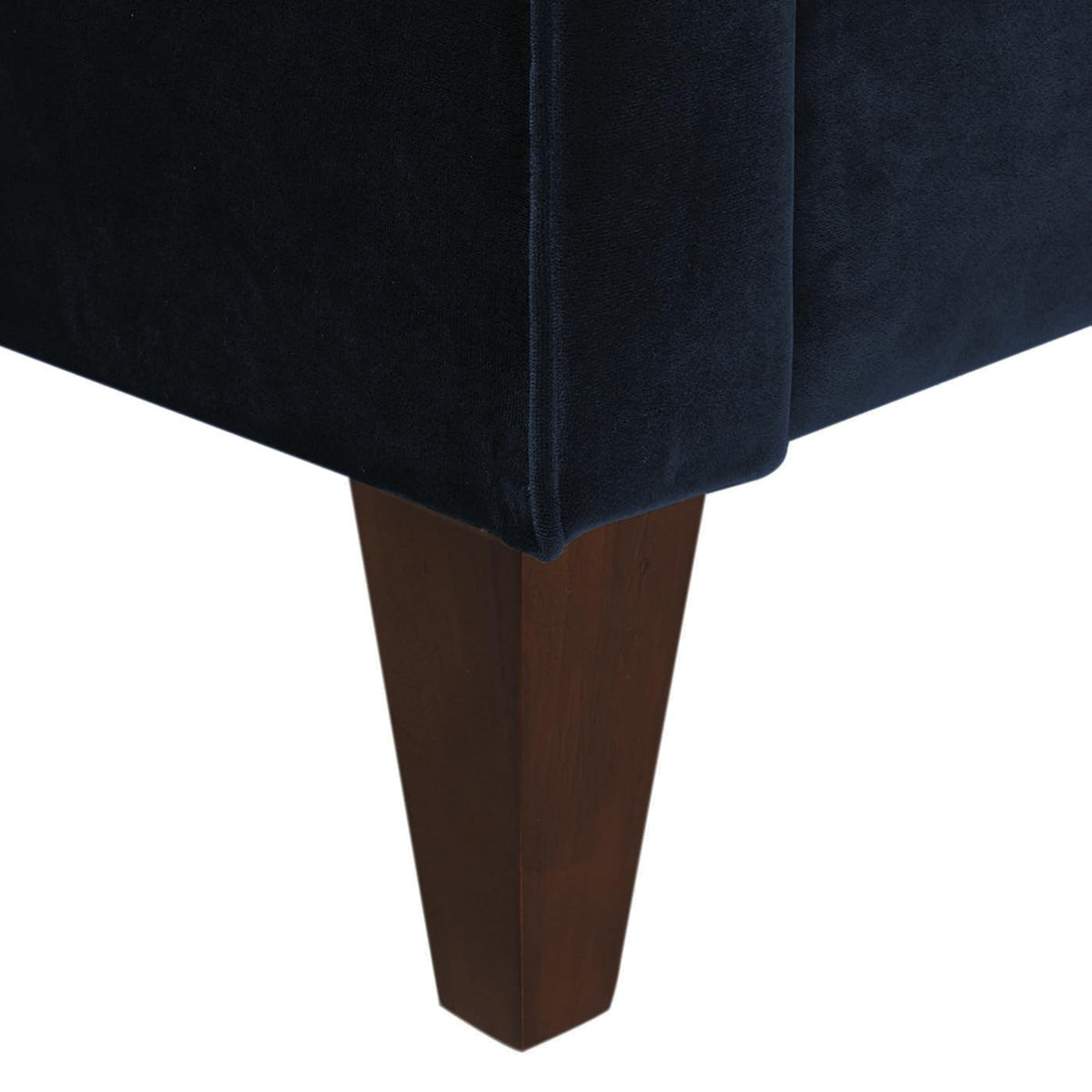Dark Navy Blue Performance Velvet Tufted Sofa Q1064
