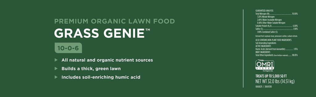 10-0-6 Organic Grass Fertilizer 32 lb Bag H280