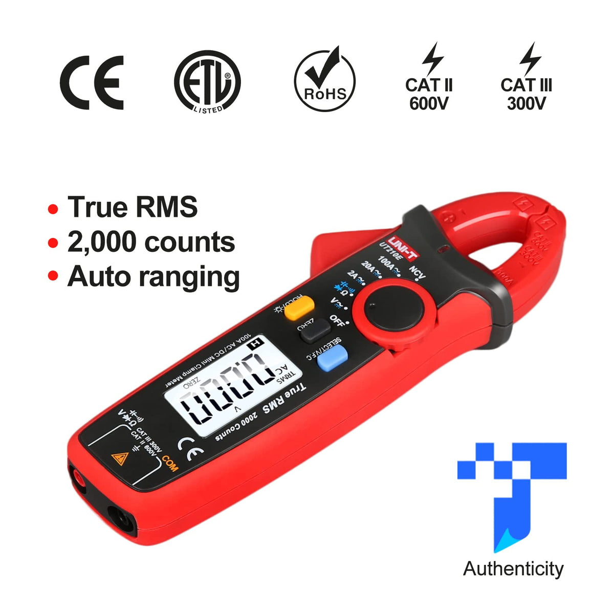 Mini Digital Clamp Meter & Phillips Screwdriver Q405
