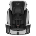 High-Back Booster Car Seat with Harness, 22 to 110lbs, Granite Gray U949801