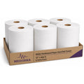 White Hardwound Paper Hand Roll Towel 6 Rolls Y9254