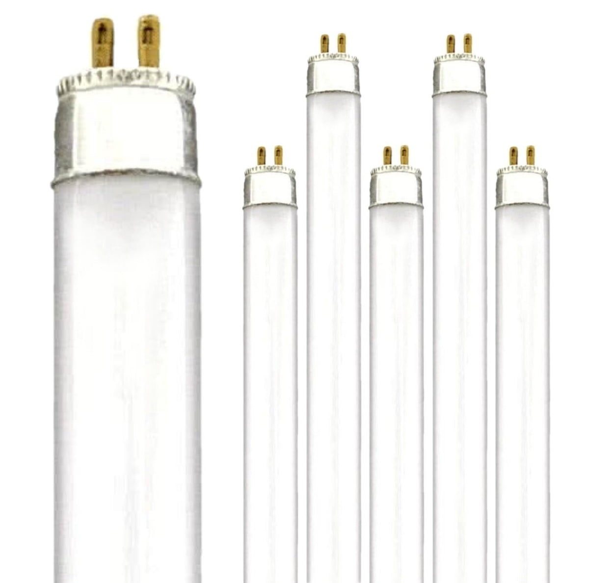 24 Inch 24W 5000K T5 Fluorescent Bulb G5 Bipin Base Pack of 6 A77080