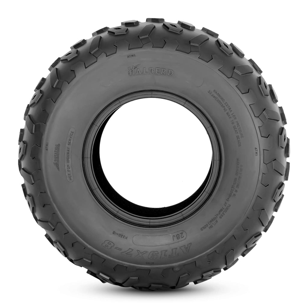 19x7-8 ATV UTV Tires Set of 2 Tubeless F11072