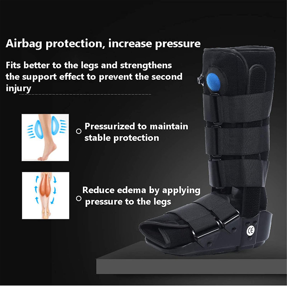Pneumatic Walking Boot with Air Pump M158935