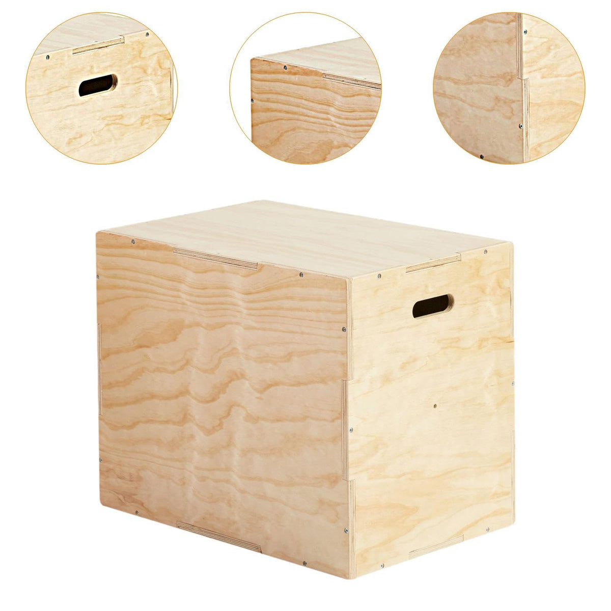 Wooden Plyo Box 3 in 1 M579785