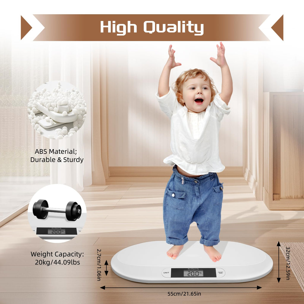 Digital Infant Scale 20kg/44lb LCD Display M132401