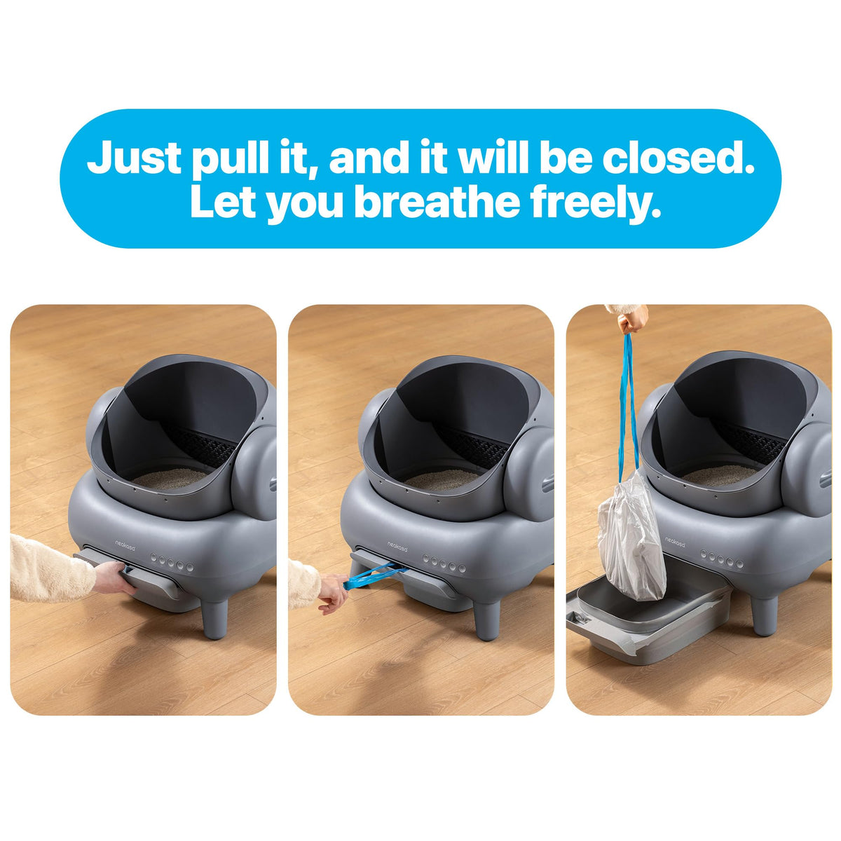 Automatic Cat Litter Box with Waste Bags & Litter Mat R617800