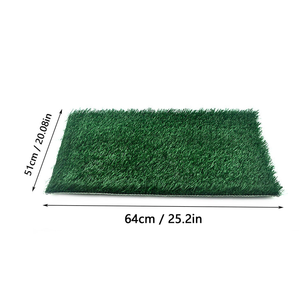 Dog Grass Pad with Tray, 25 x 20 inch M853256