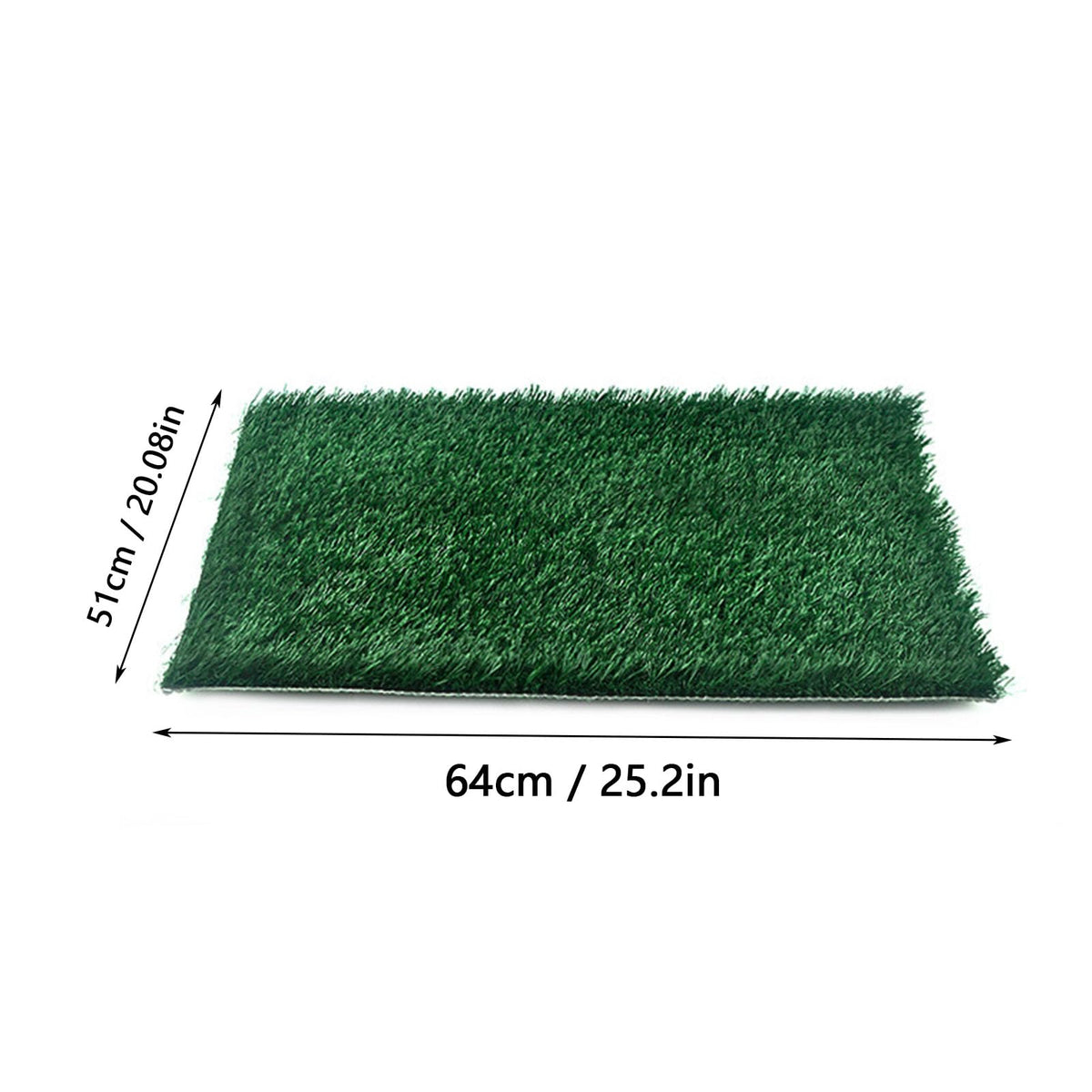 Dog Grass Pad with Tray, 25 x 20 inch M853256