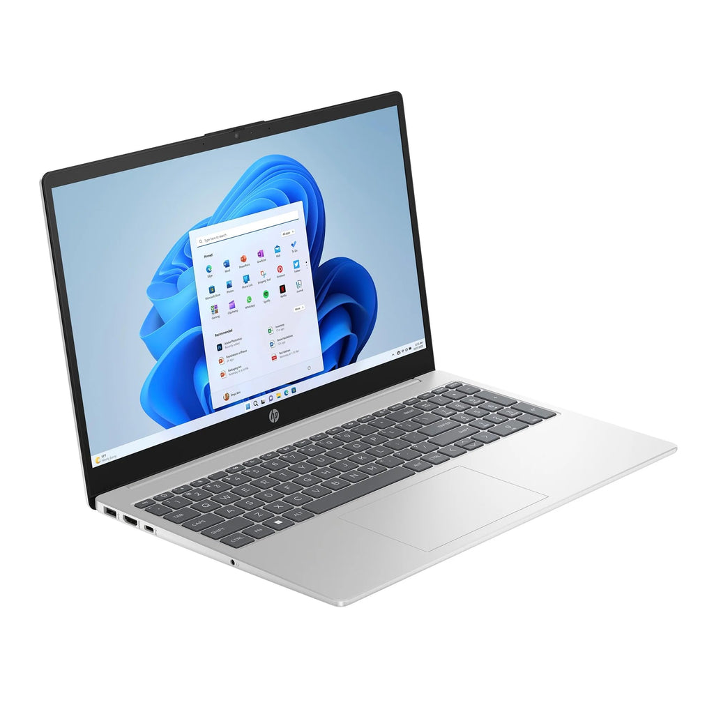 15.6 inch FHD IPS Windows Laptop AMD Ryzen 5 8GB RAM 512GB SSD Natural Silver Q9963