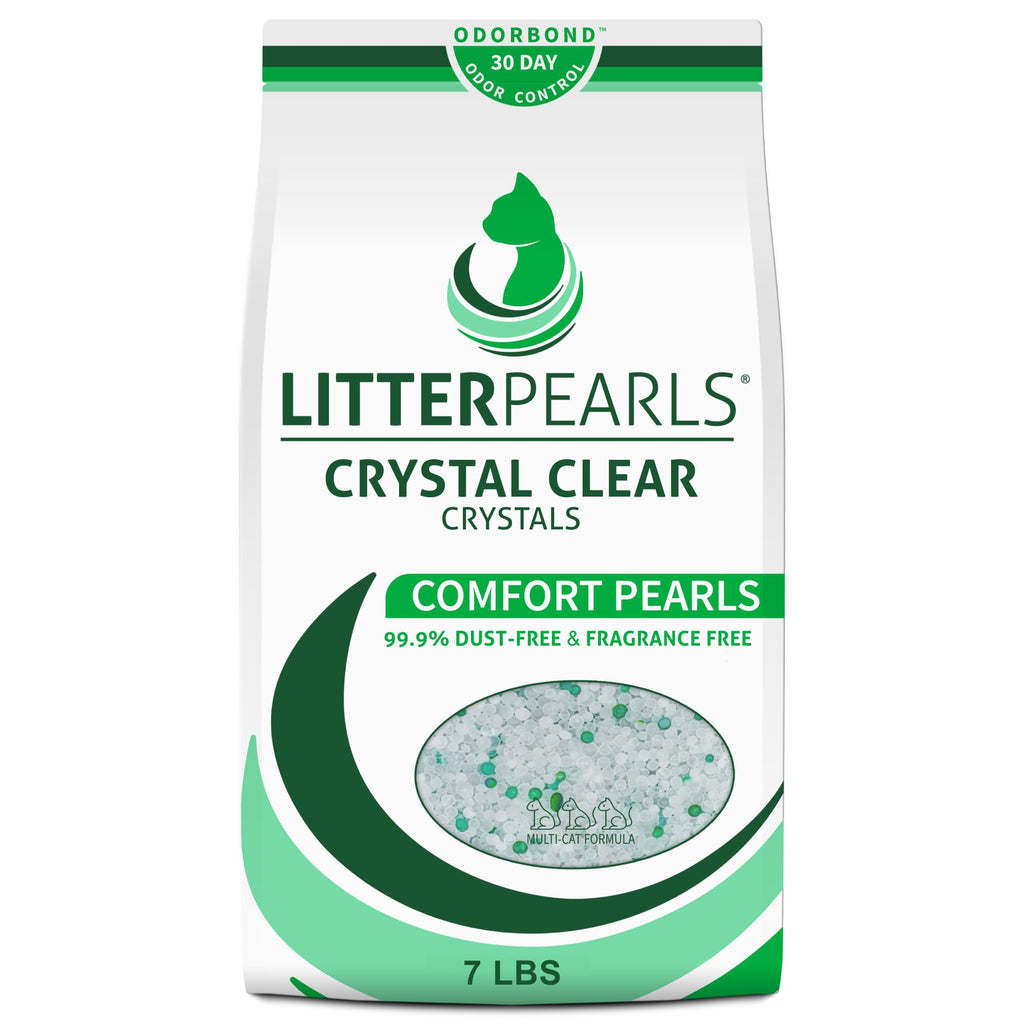 Unscented Non-Clumping Crystal Cat Litter, 7 lb Y3816