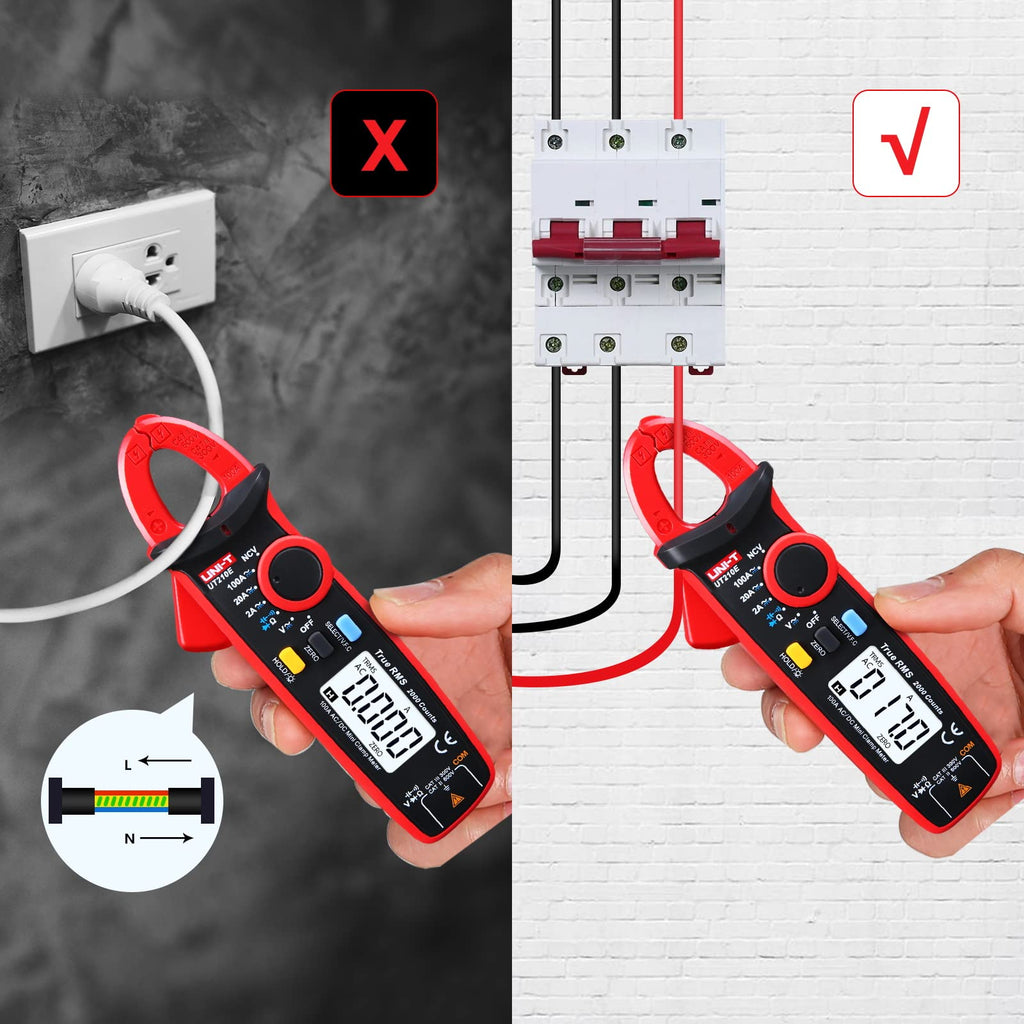 Mini Digital Clamp Meter & Phillips Screwdriver Q405