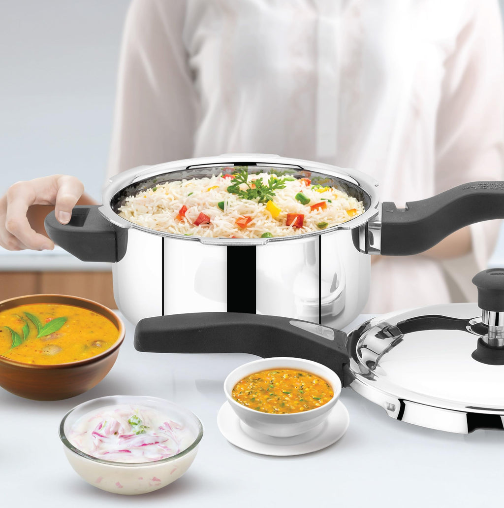 Triply Stainless Steel Pressure Cooker 3 Liter A405