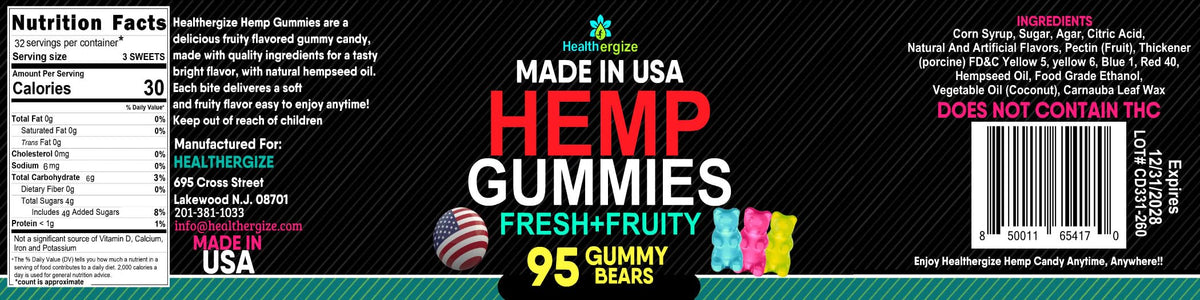 Hemp Gummies F18937