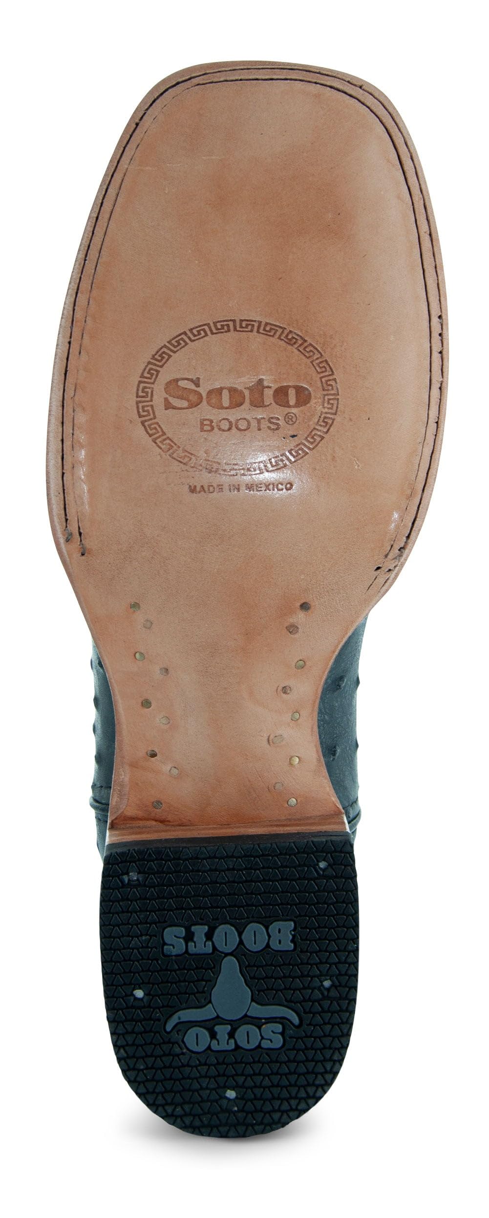 Ostrich Print Cowboy Boots Y688117