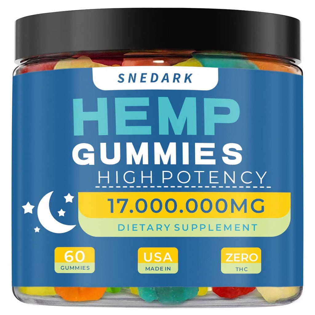 Hemp Gummies Extra Strength Natural Hemp Oil Extract Y91217