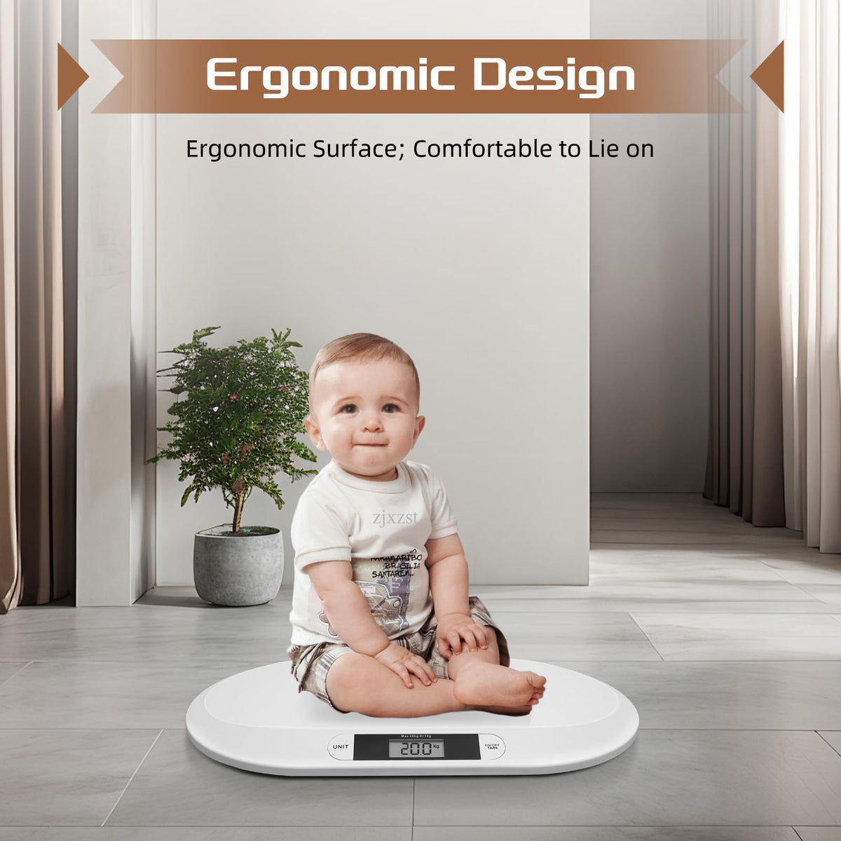 Digital Infant Scale 20kg/44lb LCD Display M132401