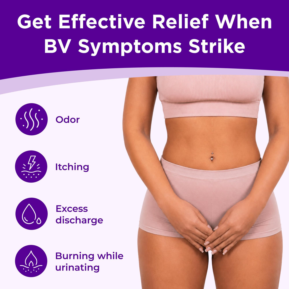 Bacterial Vaginosis Symptoms Ointment, 0.5 Oz F686201