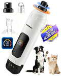 Dog Nail Grinder with LCD Display, 25dB Quiet 6-Speed Trimmer F43062