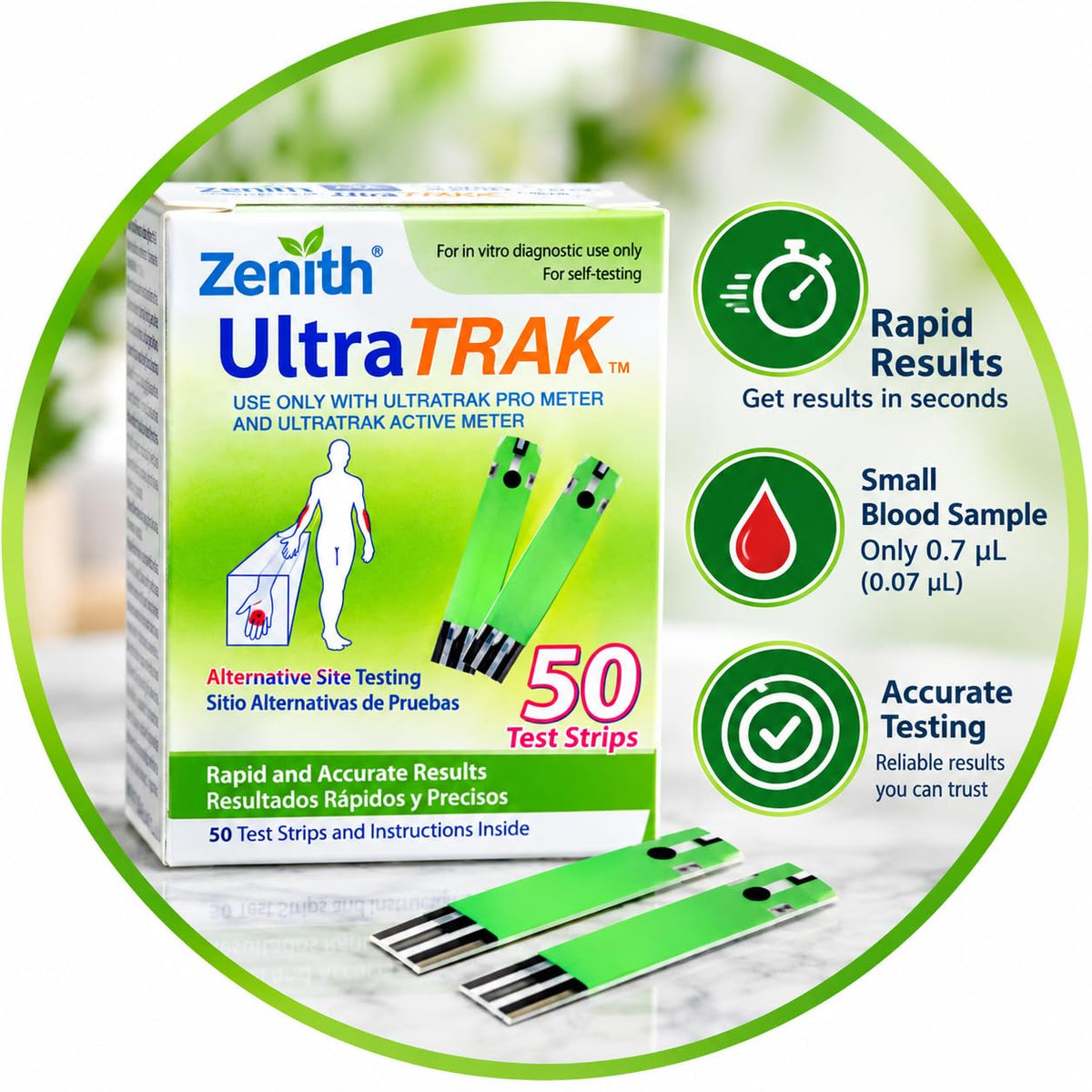 Blood Glucose Test Strips X66875