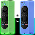 Silicone Remote Case 2pcs Nightglow Green and Blue C6492