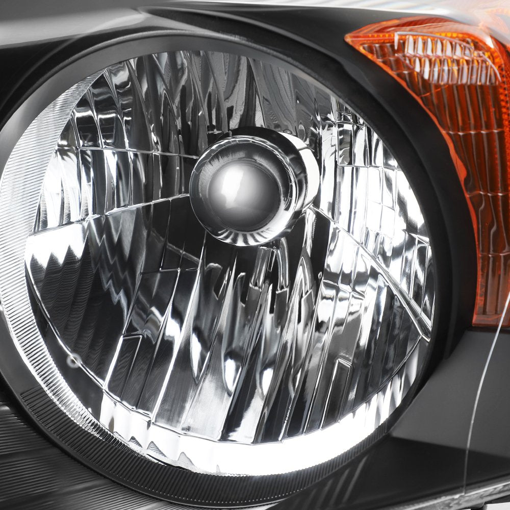 Black Headlights Pair G185