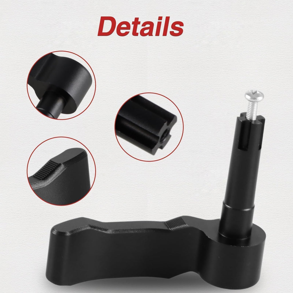 Black Aluminum Thumb Throttle Control Lever E244610