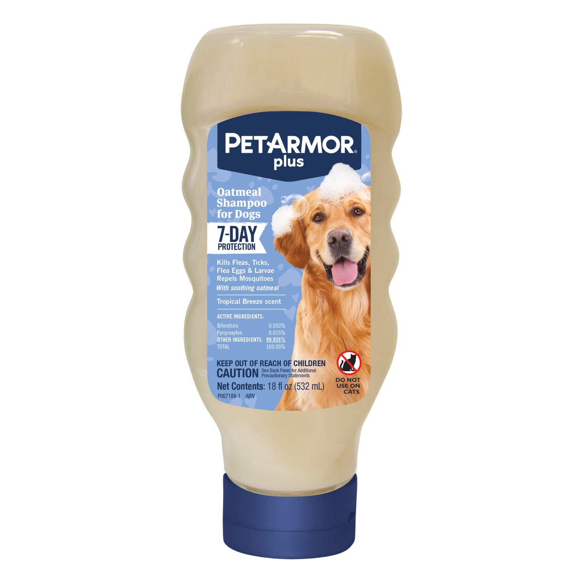 Oatmeal Flea & Tick Shampoo Dogs 18oz I331