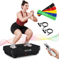 Black Vibration Plate with Bands K56290