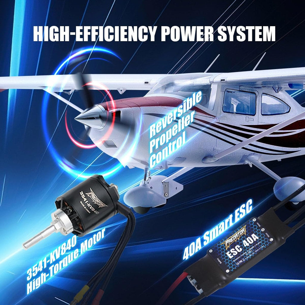 1500mm Cessna 182 Remote Control Airplane V23492