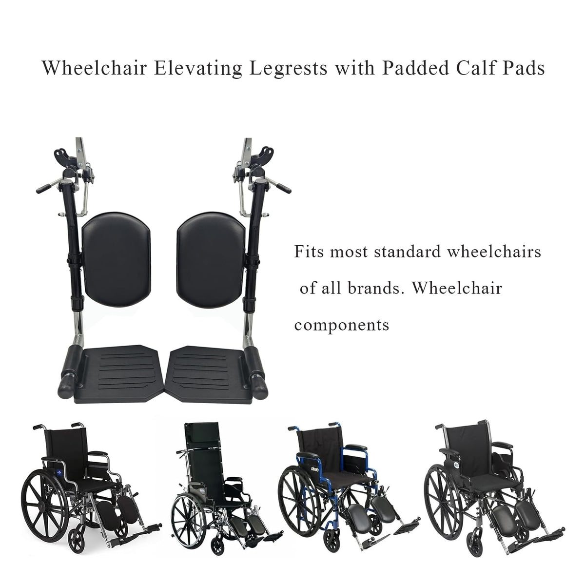 Wheelchair Leg Rest Foot Rest 1 Pair B927467