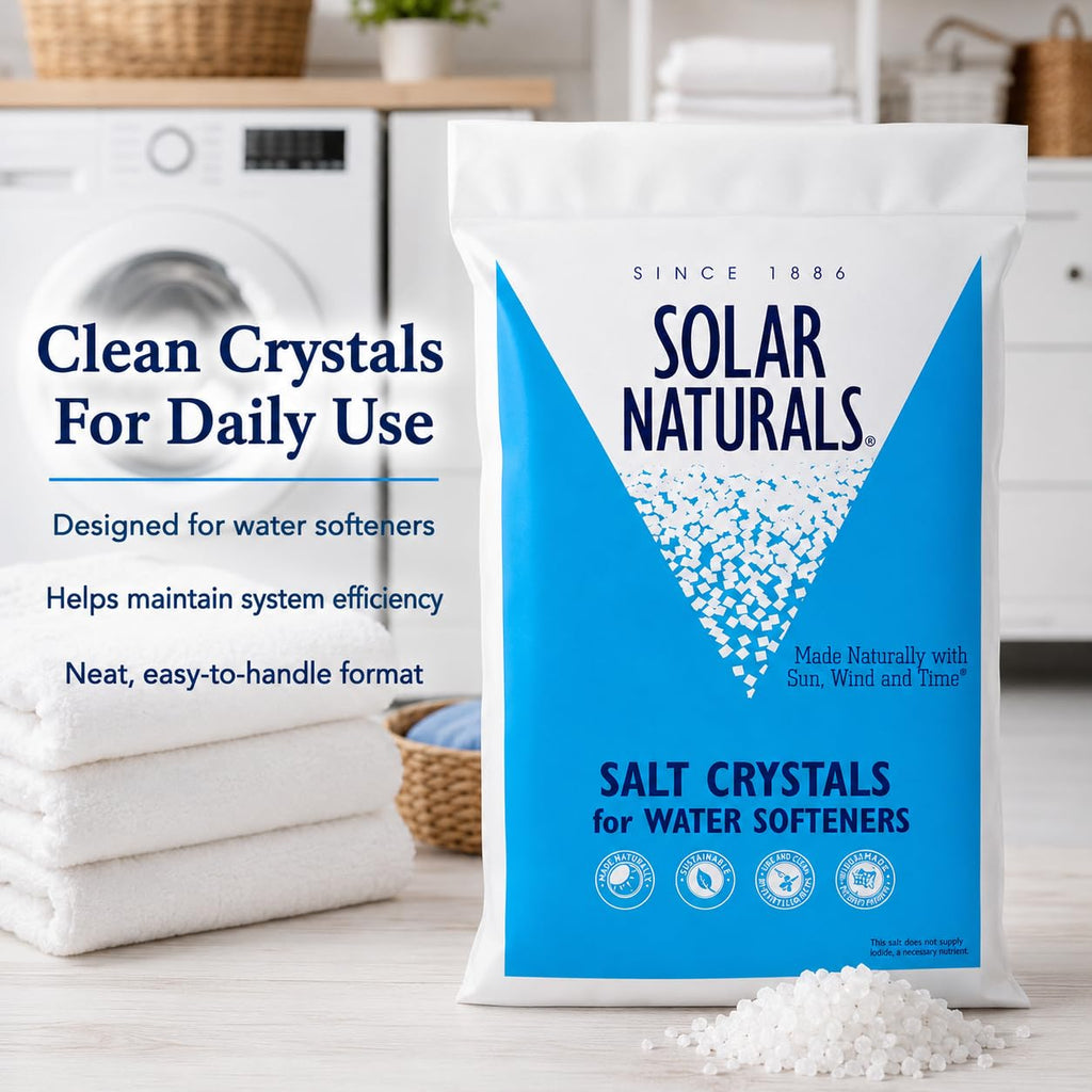 Natural Salt Crystals 40lb 4-Pack G38512
